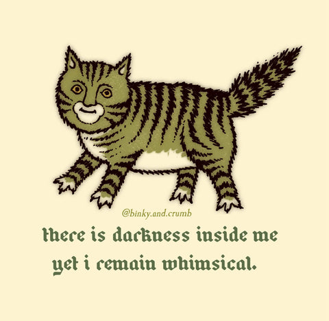 Binky and Crumb Sticker Whimsical