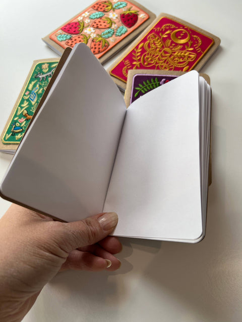 Rikrack Notebook Wildlife Embroidery