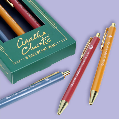 Agatha Christie Pen Set