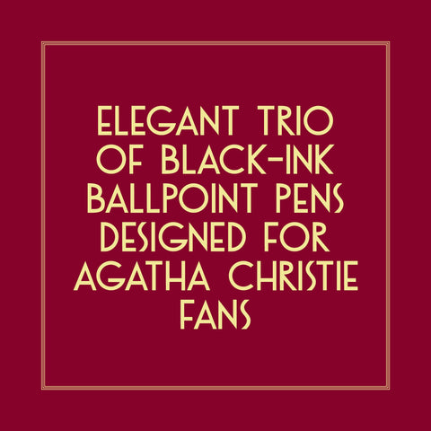 Agatha Christie Pen Set