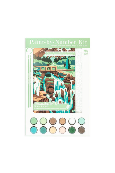 Elle Crée Mount Rainier Paint-by-Number Kit