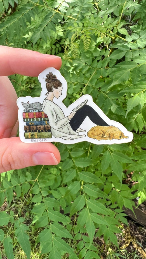 Lizzy Gass Sticker Family Reader