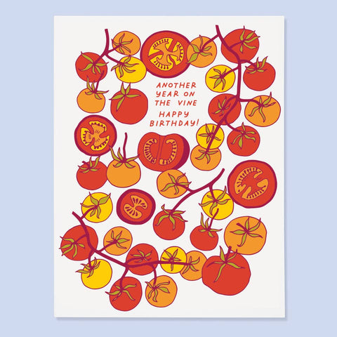 The Good Twin Card Tomato Bday