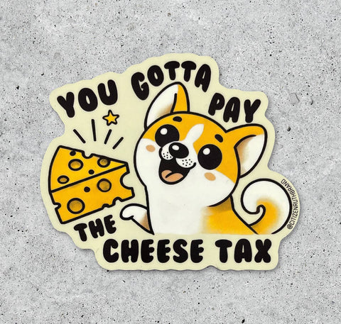 Citizen Ruth Sticker Pay the Cheese Tax