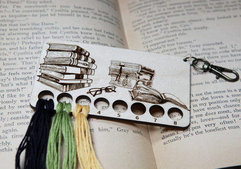 Sunrise Grove Embroidery Thread Holder