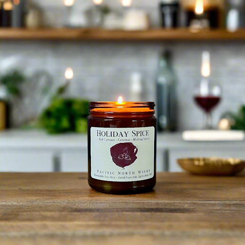Pacific North Wicks Holiday Spice Candle