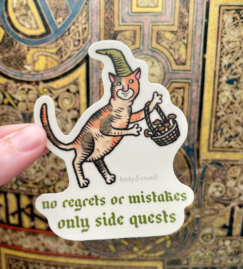 Binky and Crumb Sticker Side quests