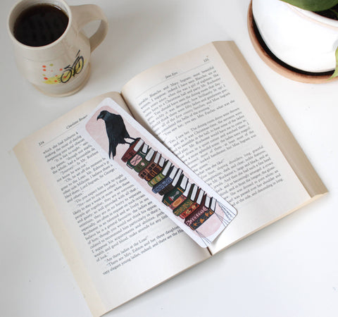 michele maule bookmark crow and books