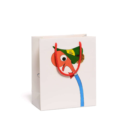 Red Cap Gift Bag Richard Scarry Big Lowly