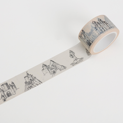 Kingdom of Threads Washi Tape Fantasy Castles & Towers