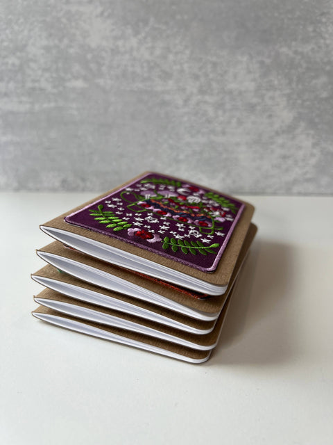 Rikrack Notebook Wildlife Embroidery