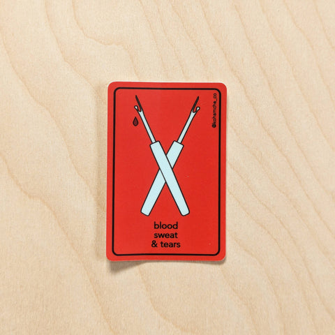 Kohamche Seam Ripper Sticker