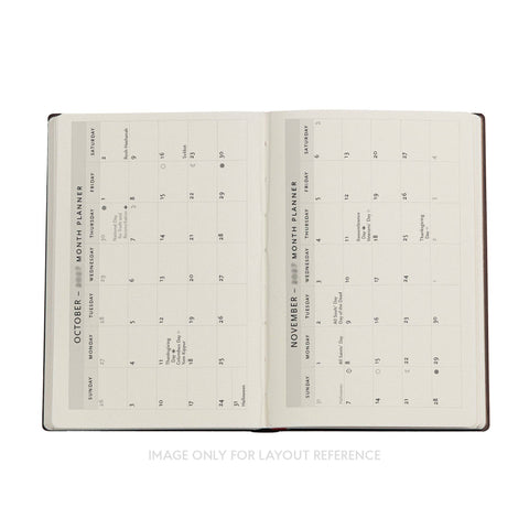 Paperblanks Emerald Flower Hardcover Weekly Planner