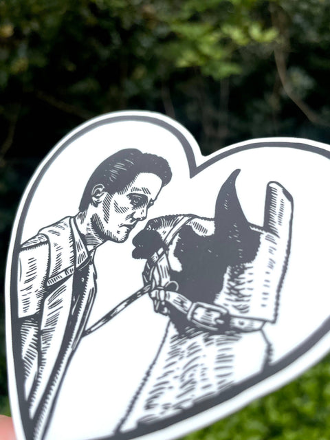 Augury Press Sticker Coop and Llama