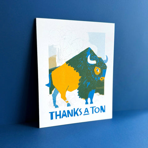 Pier Six Press Card Thanks a Ton