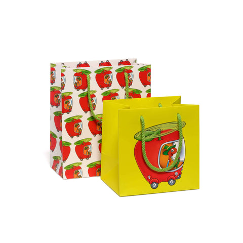 Red Cap Gift Bag Lowly's Apple Car