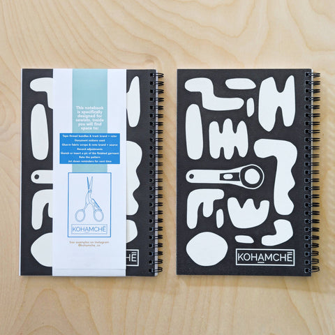 Kohamche Black & White Sewing Journal