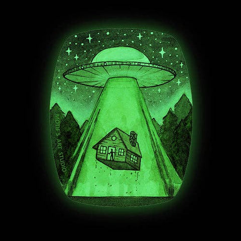 Motif's Art Studio Sticker UFO (Glow-in-the-dark)