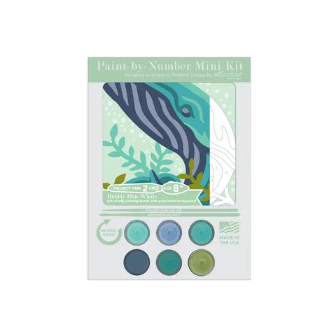 Elle Cree Bubble Whale PBN Kit