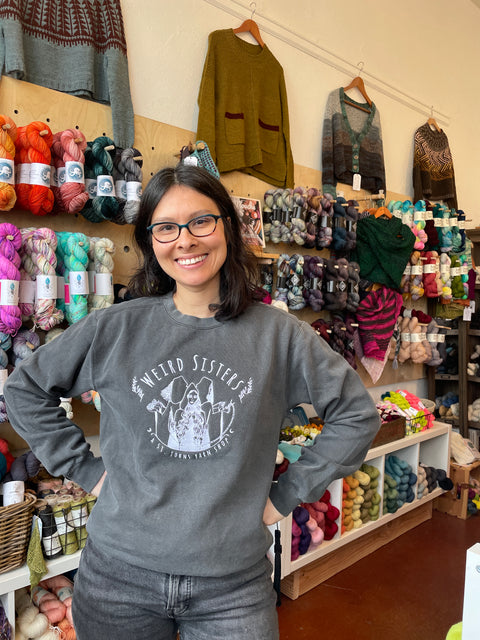 Weird Sisters Embroidered Sweatshirt