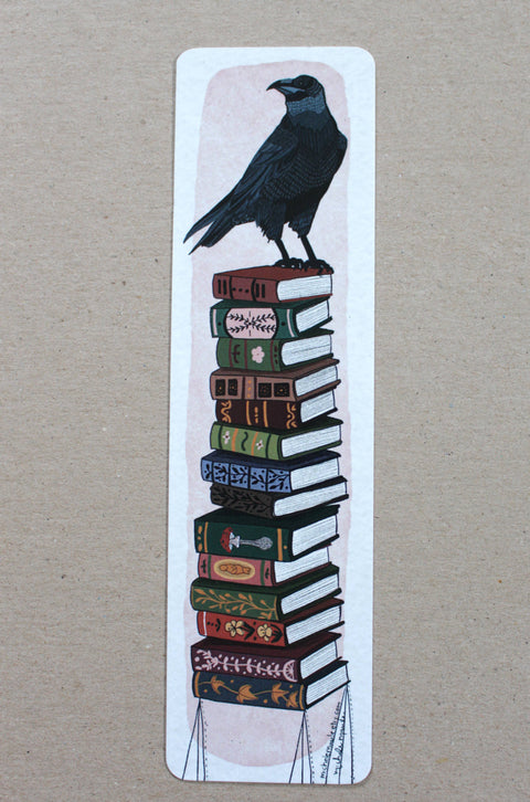 michele maule bookmark crow and books