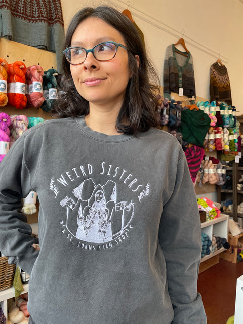 Weird Sisters Embroidered Sweatshirt