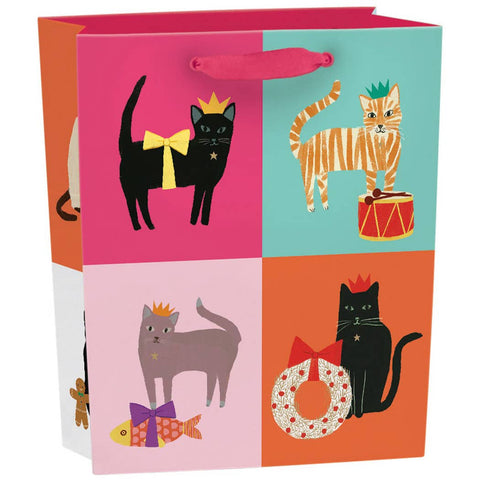 RLB Small Gift Bag Cozy Cats