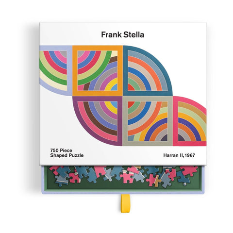 Frank Stella Harran II 750 Piece Shaped Puzzle in Drawer Box