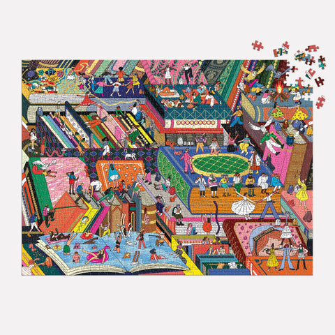 Novel Neighborhood 1000 Piece Foil Puzzle