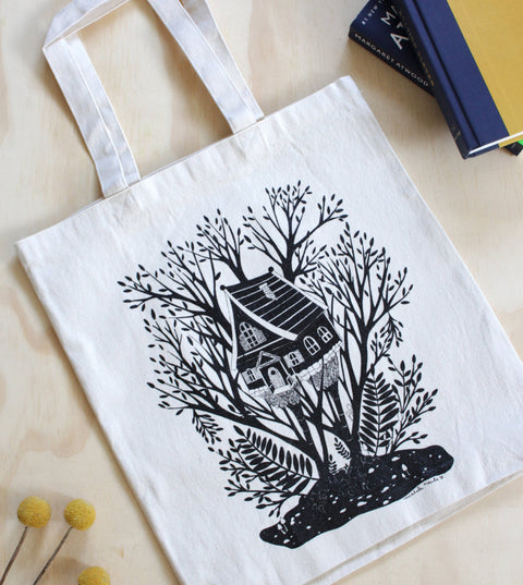 michele maule Canvas Tote Bag Baba Yaga
