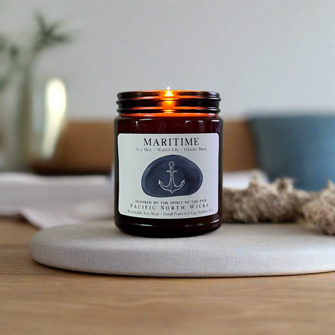 Pacific North Wicks Maritime Candle