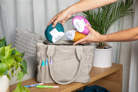 Soolla Studio Project Bag Blueberry Bliss