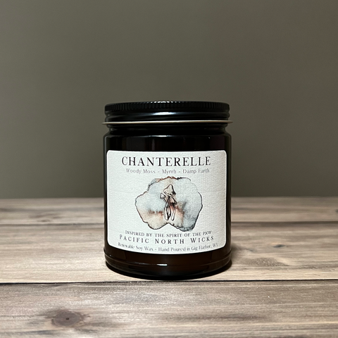 Pacific North Wicks Chanterelle Candle