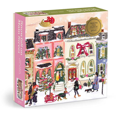 Puzzle Snowfall on Main Street