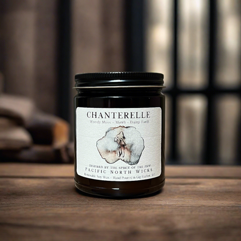 Pacific North Wicks Chanterelle Candle