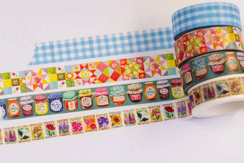 Katie Daisy Washi Tape Roll Set Homespun