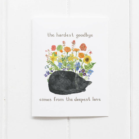 Yardia Card Cat Pet Sympathy