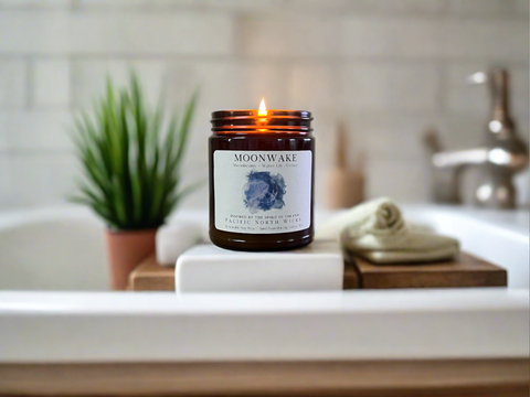 Pacific North Wicks Moonwake Candle