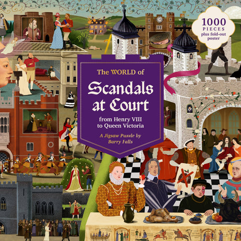 The World of Scandals at Court: A 1000-piece jigsaw puzzle