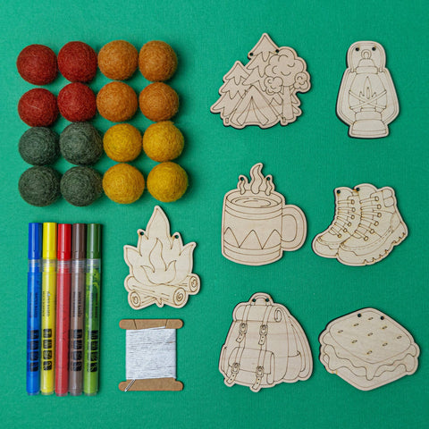 The Woodsy Craft Co. Craft Kit Camping