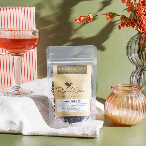 Plum Deluxe Eggnog Oolong Tea 1oz