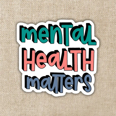 Kingdom of Threads Mental Health Matters Sticker