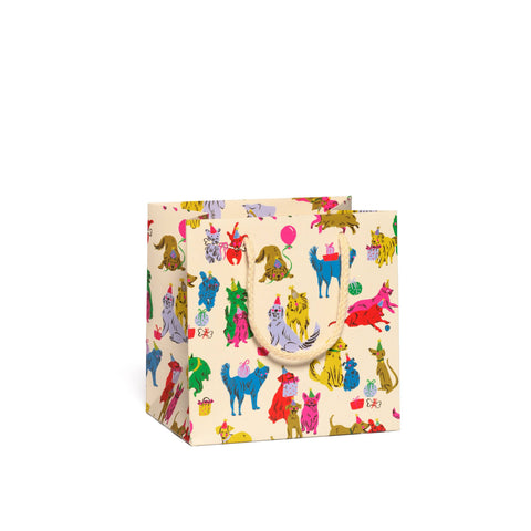 Red Cap Cards Gift Bag Puppy Party