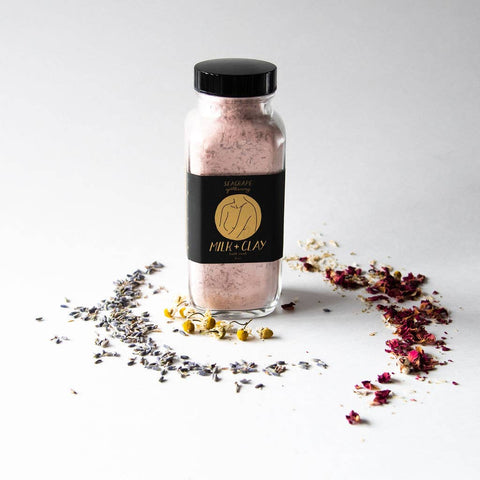 Seagrape Apothecary Milk and Clay Bath Soak