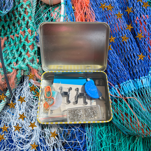 The Peach Fuzz Sardine Storage Tin
