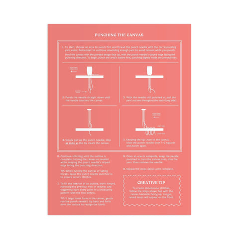 Highland Cottage Punch Needle Kit
