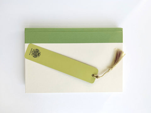 Rikrack Bookmark Mushrooms Embroidery Tassel