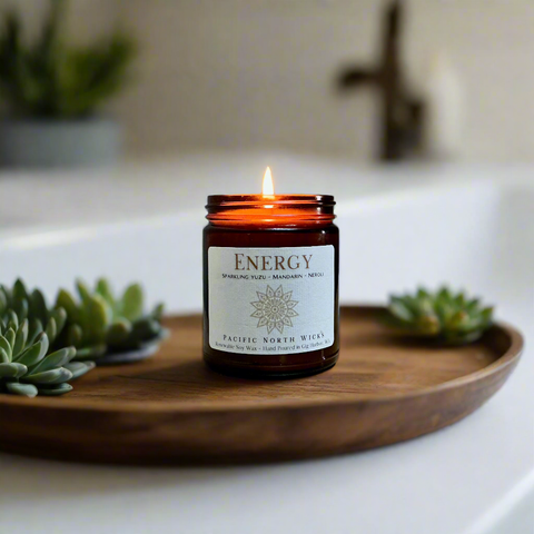 Pacific North Wicks Energy Spa Candle