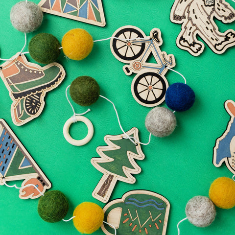 The Woodsy Craft Co. Craft Kit Adventure Garland