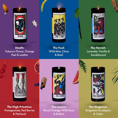 54 Celsius Candle Tarot Mystery Card
